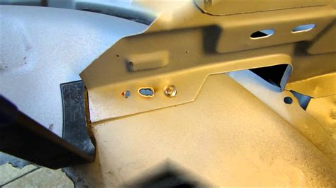 cutting spot welds in sheet metal|removing spot welds with drill.